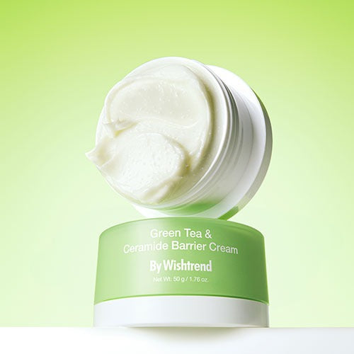 By Wishtrend Green Tea & Ceramide Barrier Cream 50g