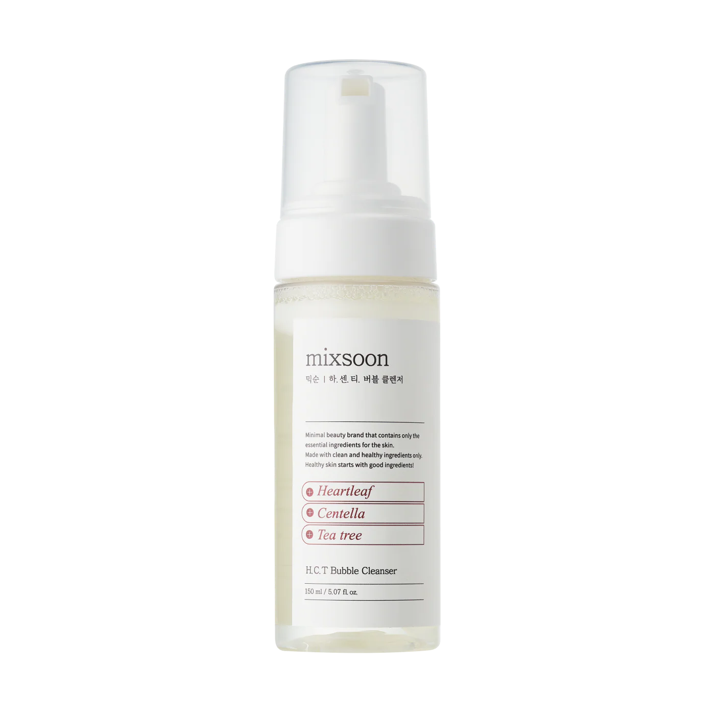 mixsoon H.C.T. Bubble Cleanser 150ml